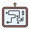 Strategy Business Business Plan Icon