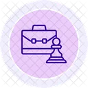 Business Strategy Icon Strategy Plan Icon