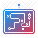 Strategy Business Business Plan Icon