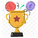 Business Success Trophy Award Icon
