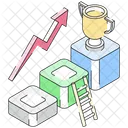 Business Success Achievement Reward Icon