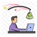Earning Money Income Icon