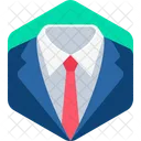 Business Suite Avatar Businessman Icon