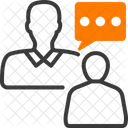 Business Talk Communication Meeting Icon