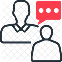 Business Talk Communication Meeting Icon