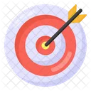 Business Target Bullseye Dartboard Icon