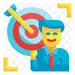 Business Target  Icon