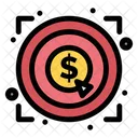 Business Target Business Achievement Business Goal Icon
