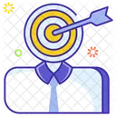 Business Planer Marketing Planning Aim Icon