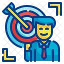 Business Target  Icon