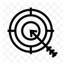Archery Arrow Target Icon