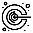 Business Target  Icon
