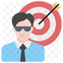 Business Target  Icon