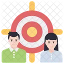 Business Target  Icon