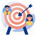 Business Target  Icon