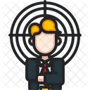 Business Target  Icon