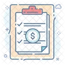 Task List Checklist Financial List Icon