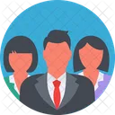 Business Team Office Staff Officials Icon