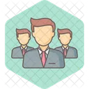 Business Team Office Staff Officials Icon