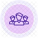 Business Team Line Icon Icon