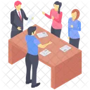 Business Team Members  Icon