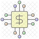 Business Technology Lineal Color Icon Icon