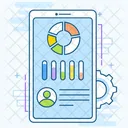 Business App Data Analytics Business Technology Icon