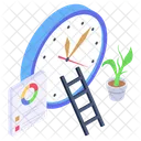 Business Clock Business Development Business Time Icon