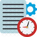 Business Time Management Time Management Deadline Icon