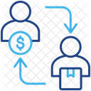 Business To Consumer Business Shopping Icon