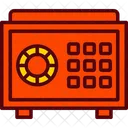 Business Tools Safebox Bank Locker Icon