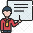 Business Training Business Lecture Course Icon