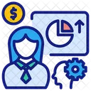 Business Training Conference Presentation Icon