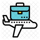 Business Travel Fly Icon