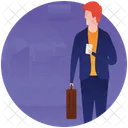 Business Tour Tourist Business Travel Icon