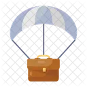 Business Travel Aircraft Air Logistics Icon