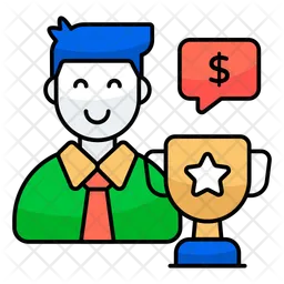 Business Trophy  Icon