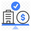 Business Valuation Value Process Icon