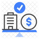 Business Valuation Value Process Icon