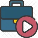 Business Video  Icon