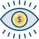 Eye Finance Market Icon