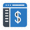 Dollar Currency Window Icon