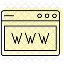 Unternehmenswebsite  Symbol