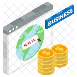 Business Website  Icon