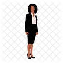 Business Woman  Icon
