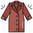 Woman Coat Clothing Female Coat Icon