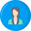 Business Woman Woman Employee Icon