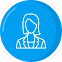 Business Woman Woman Employee Icon