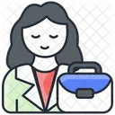 Business woman  Icon