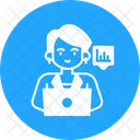 Business Woman Woman Employee Icon